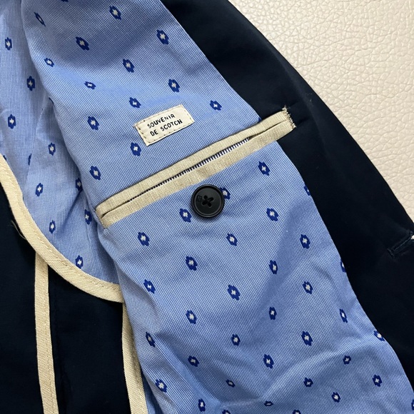 NWT - Authentic Scotch & Soda Boys’ Suit Jacket - Size 8/128 - Picture 6 of 7